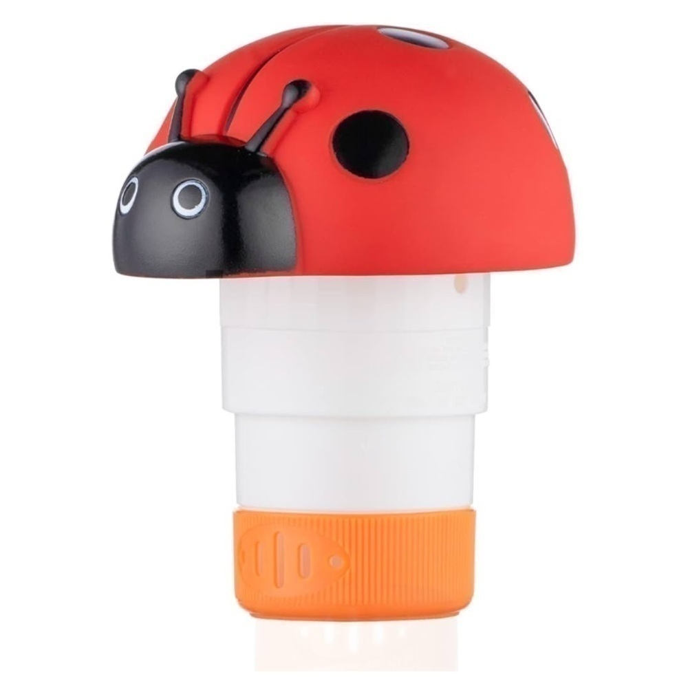 Ladybug Mini Chlorine Pool Float 1โ Tab Floater Dispenser Red